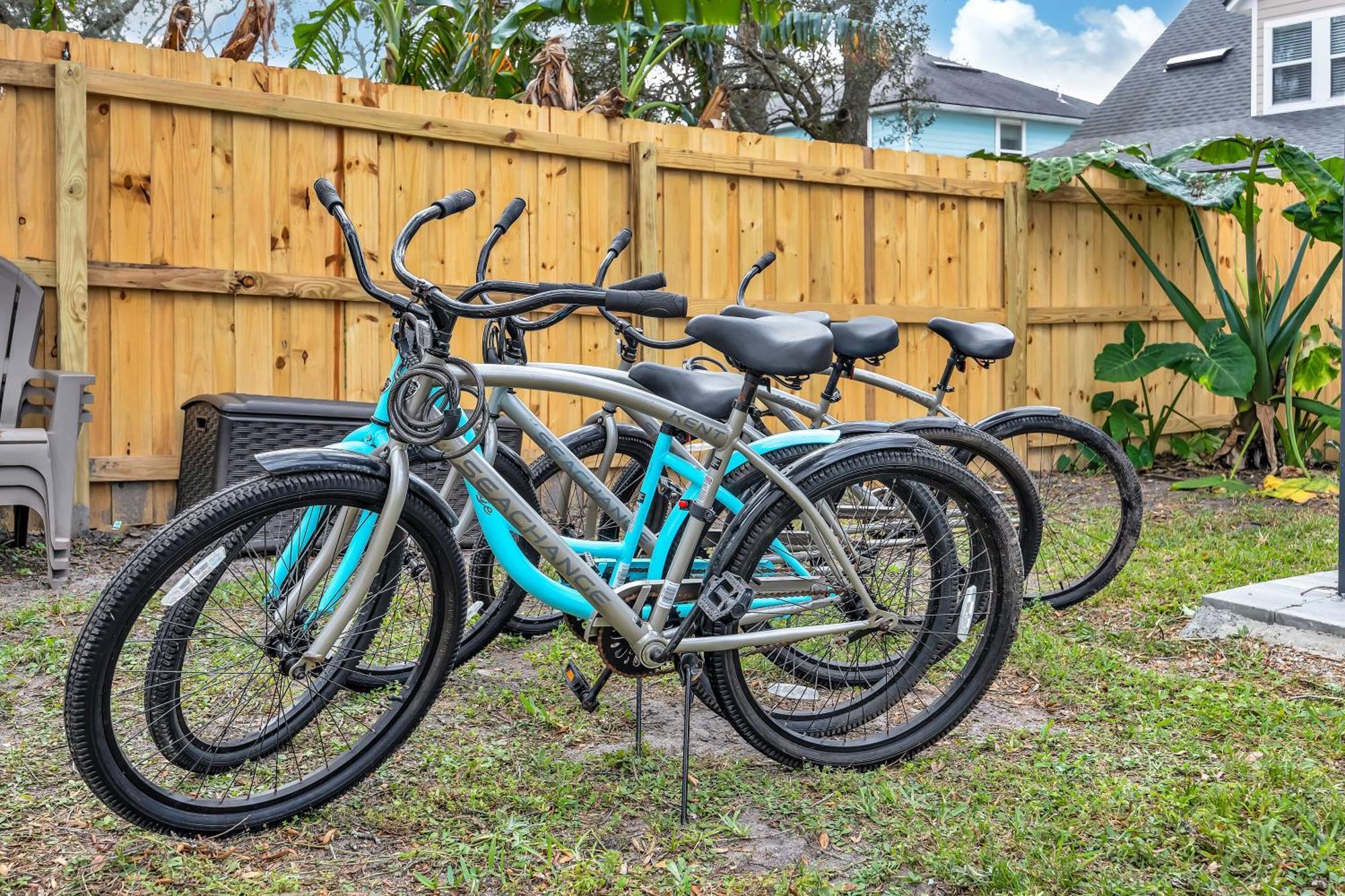 {Hidden Gem} Beach Home Blocks From Ocean +6 Bikes Jacksonville Beach Εξωτερικό φωτογραφία