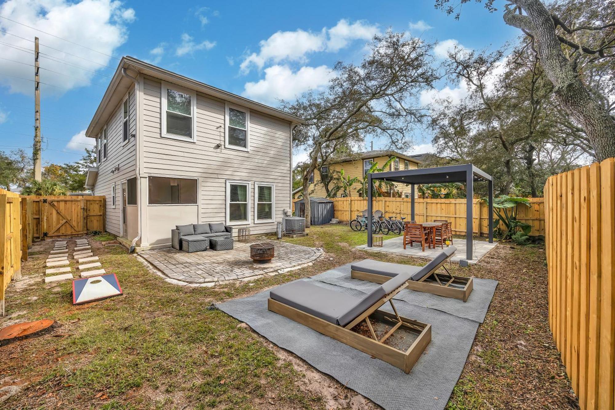 {Hidden Gem} Beach Home Blocks From Ocean +6 Bikes Jacksonville Beach Εξωτερικό φωτογραφία