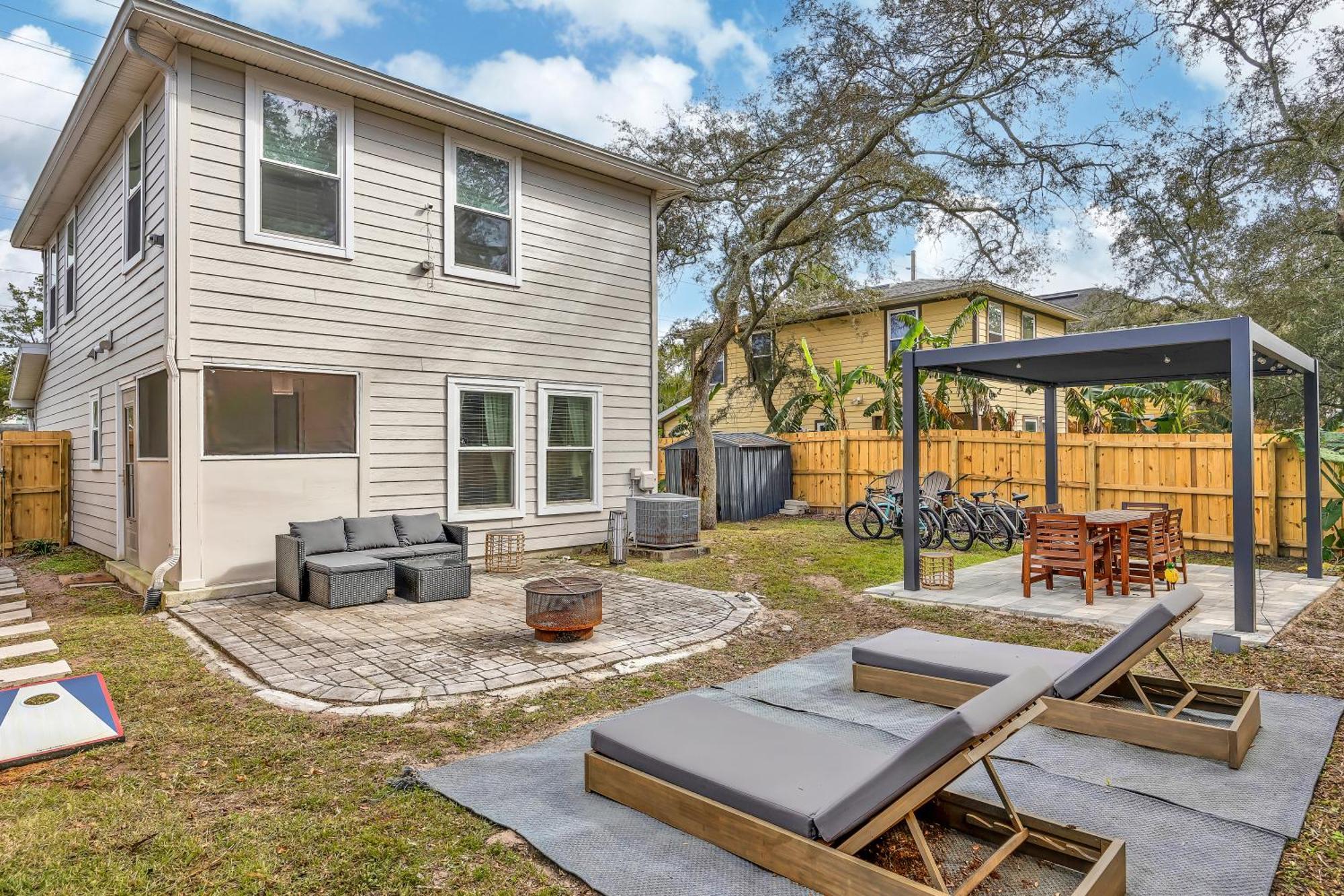 {Hidden Gem} Beach Home Blocks From Ocean +6 Bikes Jacksonville Beach Εξωτερικό φωτογραφία